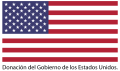 Donación del gobierno de los Estados Unidos